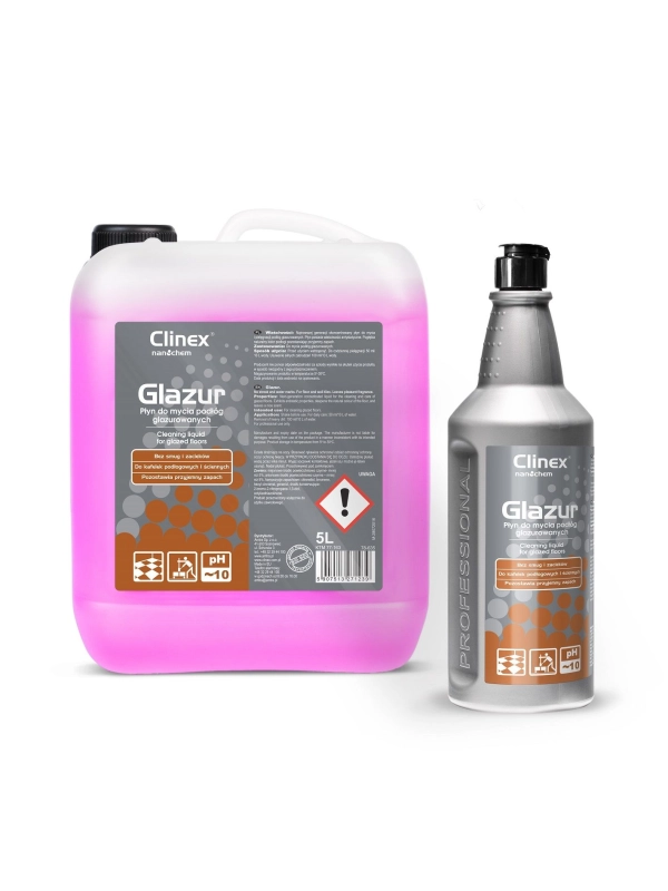 Płyn CLINEX Glazur 1L 77-162 mycia podłóg glazurowanych