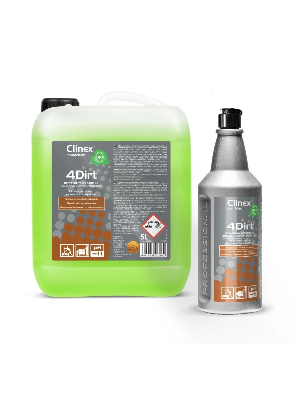 CLINEX 4Dirt 5L do tłustych zabrudzeń