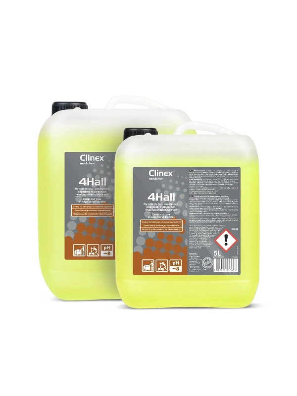 CLINEX 4HALL 5L mycie posadzek w obiektach wielkopowierzchniowych  do ręcznego i maszynowego stosowania