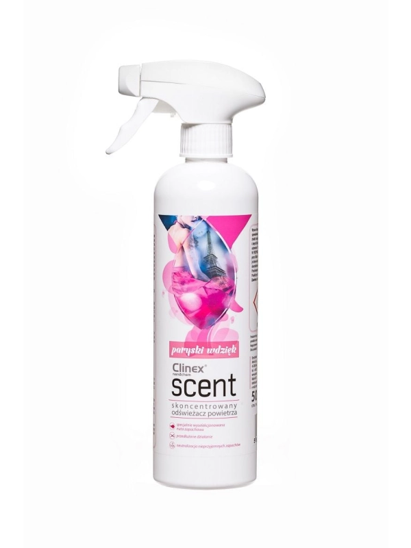 Odświeżacz powietrza CLINEX SCENT 500ml PARYSKI WDZIĘK 77-904