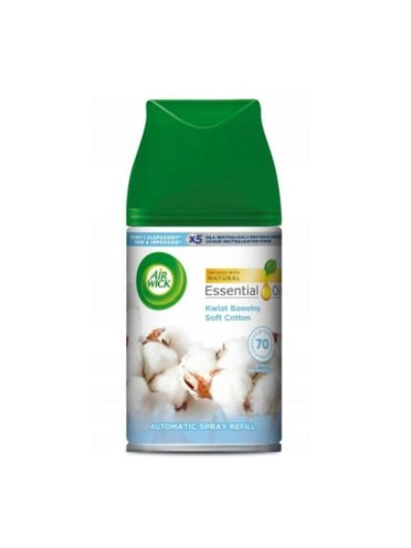 Odświeżacz AIR WICK freshmatic 250ml zapas kwiat bawełny (k/6)