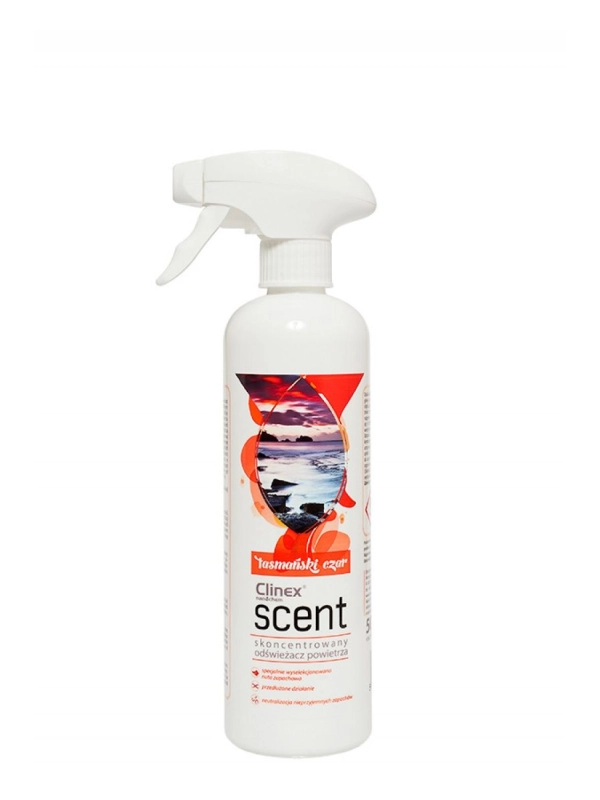 Odświeżacz powietrza CLINEX Scent Tasmański Czar 500ml 77-901, skoncentrowany