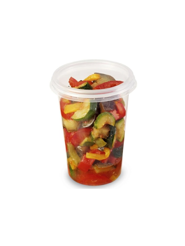 ANIS 8119C pojemnik PP 750ml op.50szt. fi115mm transparent (k/10)