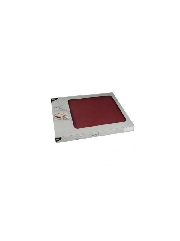 Podkładki na stół PAPSTAR Soft Selection 30x40 bordo 100szt. , włóknina
