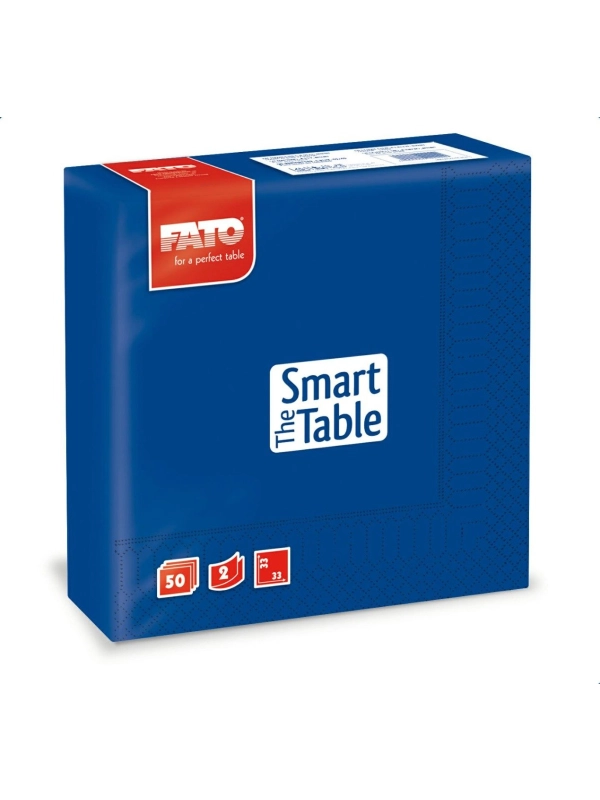 Serwetki 33x33 2W granat FATO op. 50szt (k/24) Smart Table