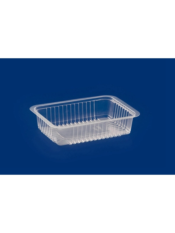 T T 192/135/1 H45 R poj.zgrzew op.50szt poj. 750ml wysokość 4,5 cm bezbarwny, niedzielony, żebrowany Kreis Pack (k/12) (465031)
