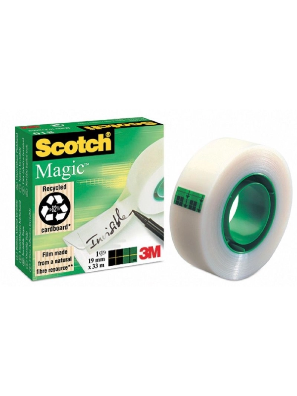 Taśma biurowa SCOTCH® Magic™ (810), matowa, 19mm, 33m