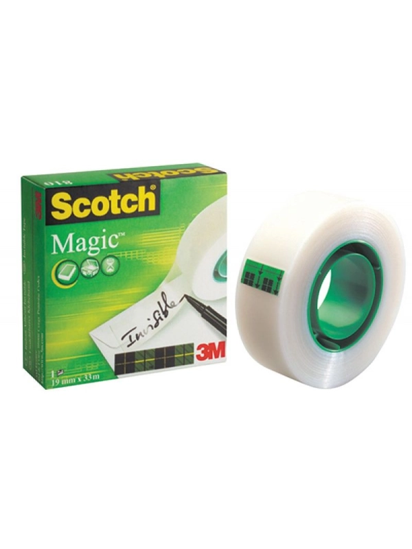 Taśma biurowa SCOTCH® Magic™ (810), matowa, 12mm, 33m
