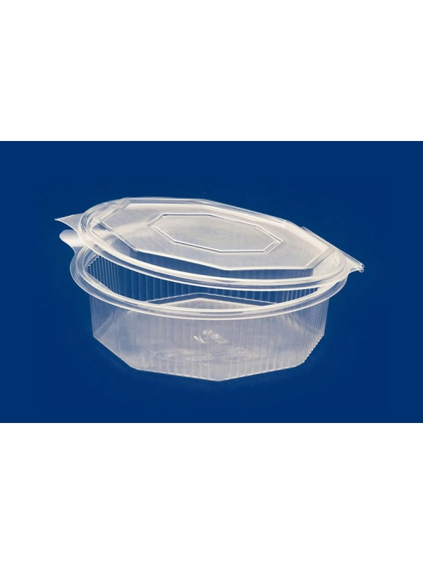 Pojemnik wielokątny zamykany 1500ml PP, cena za opakowanie 25szt