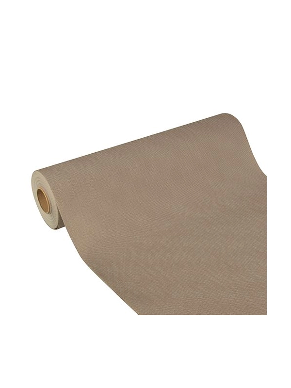 Bieżnik imitujący tkaninę z włókniny, "Soft Selection Plus" PAPSTAR szerokość 40cm długość 24metry kolor szary