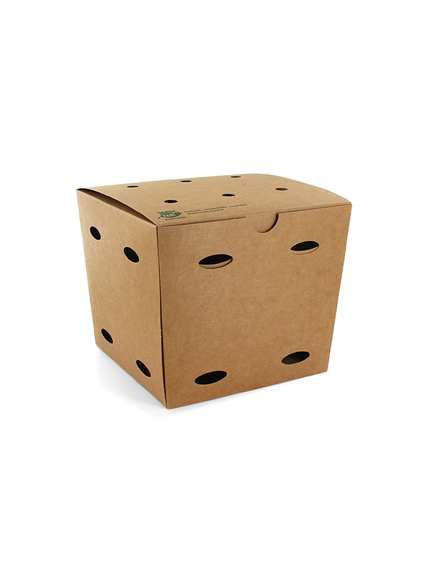 Pudełko KURCZAK BOX duży op.50szt 145x14 5x140mm (k/5) PURE, biodegradowalne