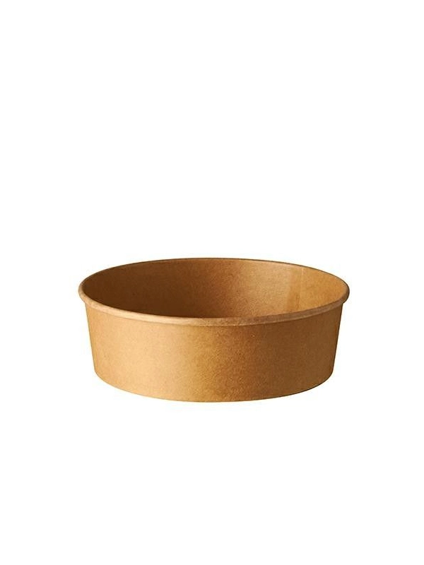 Miska sałatkowa KRAFT 400/500ml śr.150xh.46mm biodegradowalna op. 50 sztuk