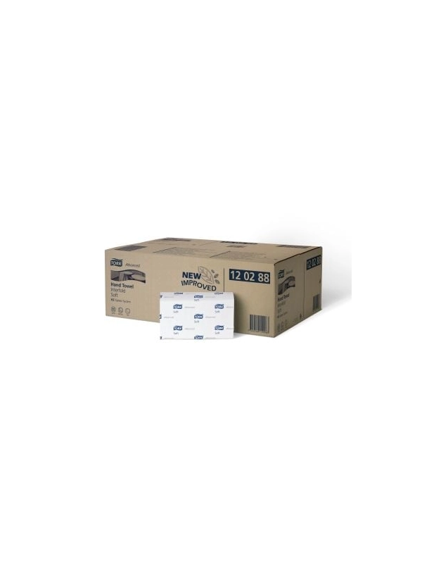 Ręcznik Tork Advaced biały, miękki (czteropanelowy)H2 - 210x340cm - 2856 listków-Celuloza/Makulatura