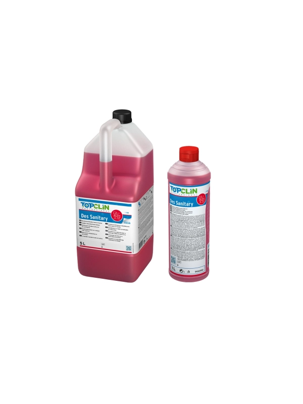TOPCLIN Des Sanitary, środek czyszcząco dezynfekujący do sanitariatów, 1L (k/12)