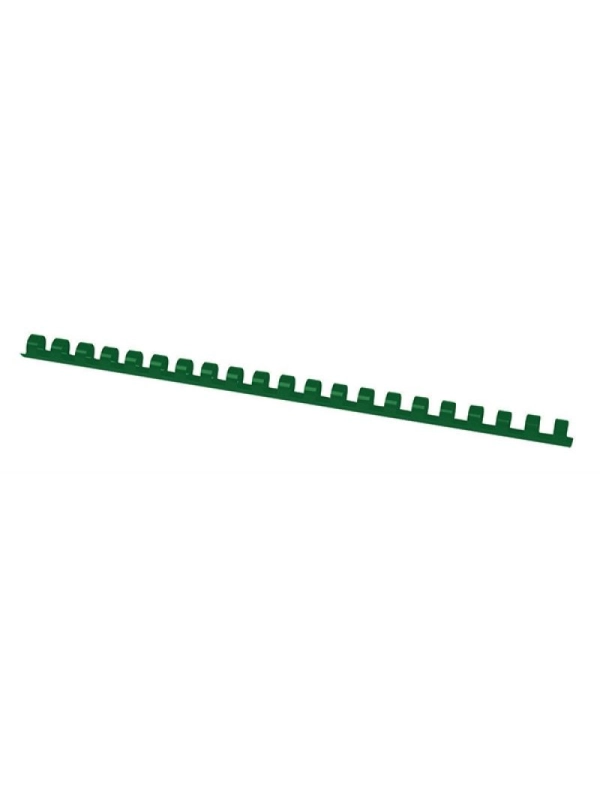 Grzbiety do bindowania OFFICE PRODUCTS, A4, 12mm (95 kartek), 100 szt., zielone