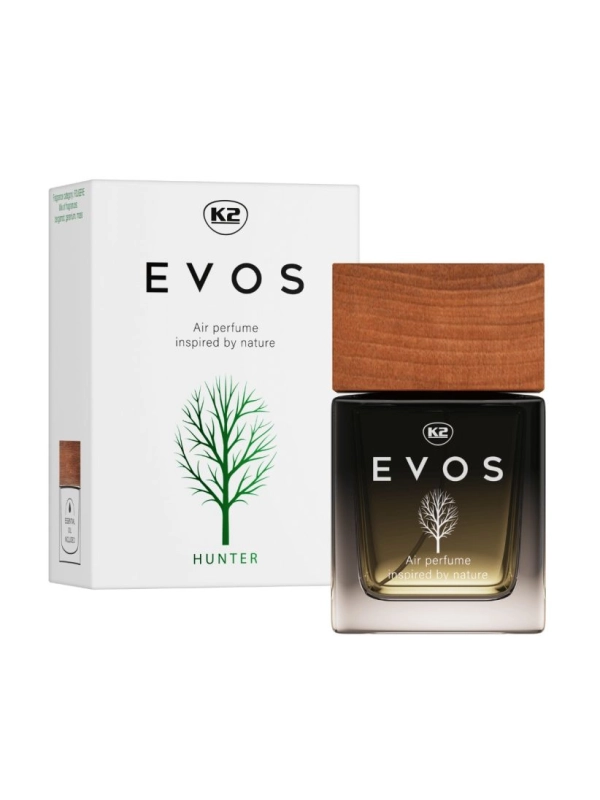 Perfumy do samochodu EVOS K2 HUNTER 50ml Perfumy do samochodu EVOS K2 HUNTER 50ml