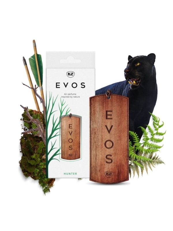 Drewniana zawieszka zapachowa HUNTER EVOS K2 Drewniana zawieszka zapachowa HUNTER EVOS K2