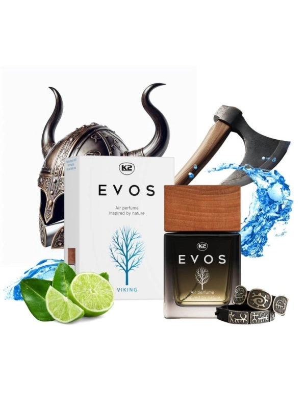 Perfumy do samochodu EVOS K2 VIKING 50ml Perfumy do samochodu EVOS K2 VIKING 50ml