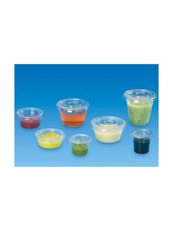 Pojemnik dip, sos, degustacja 60x14 PET 30ml op. 100 sztuk