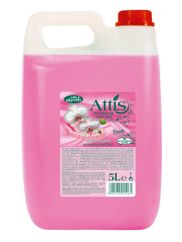 Mydło w płynie 5l ATTiS orchidea