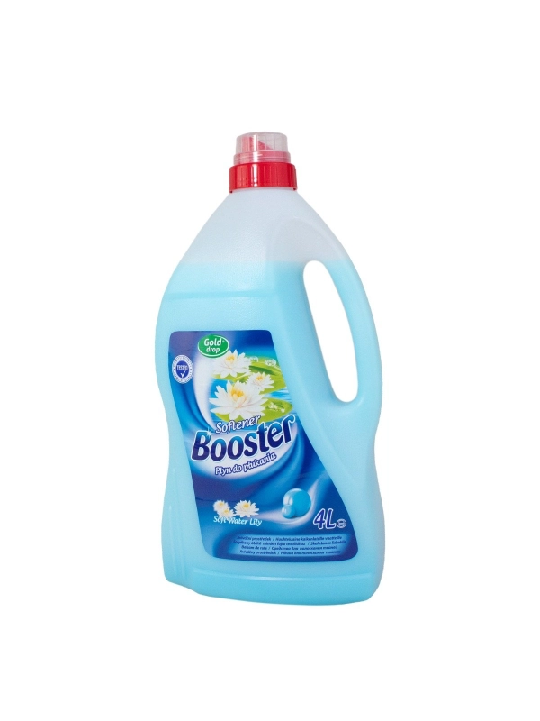 Płyn do płukania 4l BOOSTER Łagodna lilia wodna