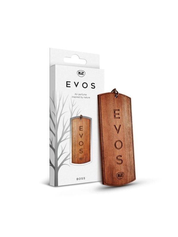 Drewniana zawieszka zapachowa BOSS EVOS K2 Drewniana zawieszka zapachowa BOSS EVOS K2
