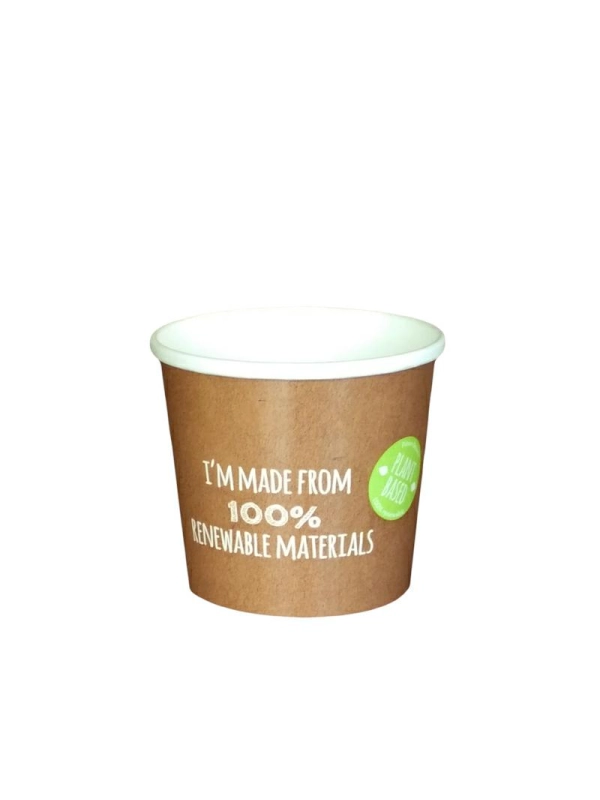 Pojemnik pap. 470ml PLANT PE FoodToGo 16oz, op. 25szt , śr. 97mm