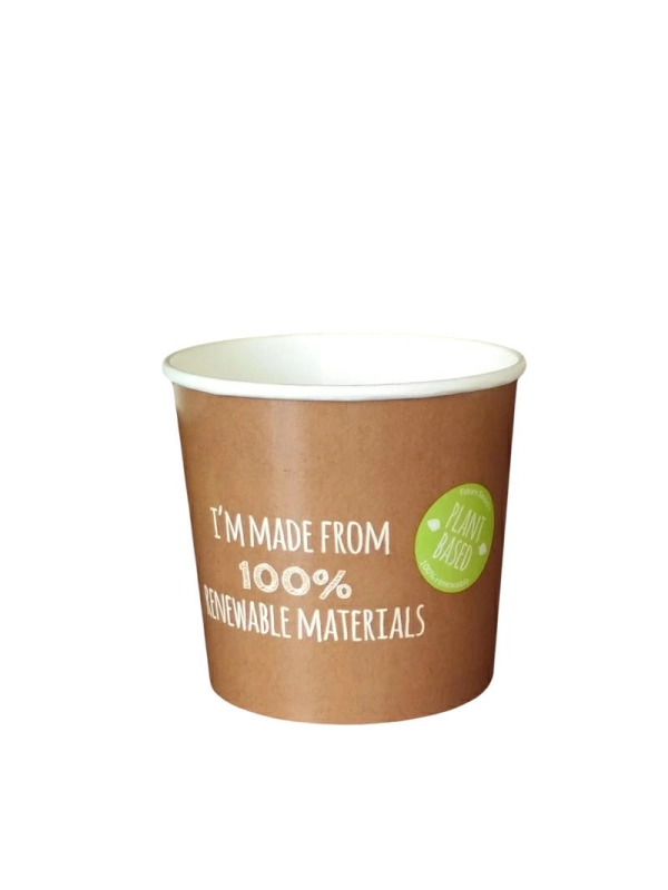 Pojemnik pap. 770ml PLANT PE FoodToGo 26oz, op. 25szt , śr. 114,8mm
