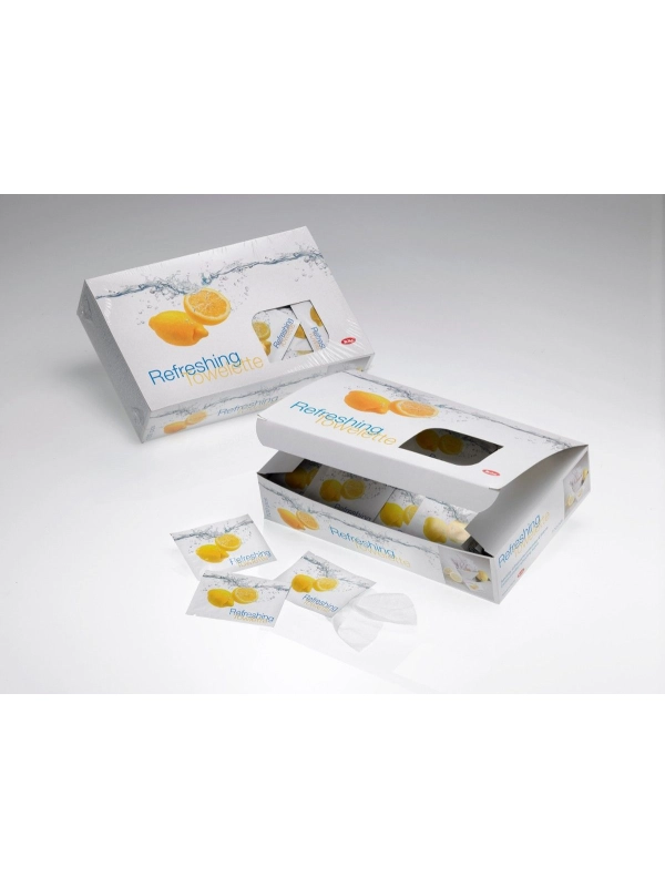Chusteczki odświeżające lemon 12,5x19 op. 100 sztuk