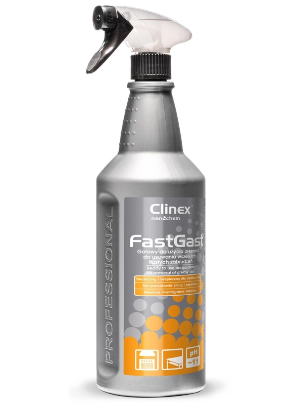 Preparat do usuwania tłustych zbrudzeń CLINEX Fast Gast 1L 77-667