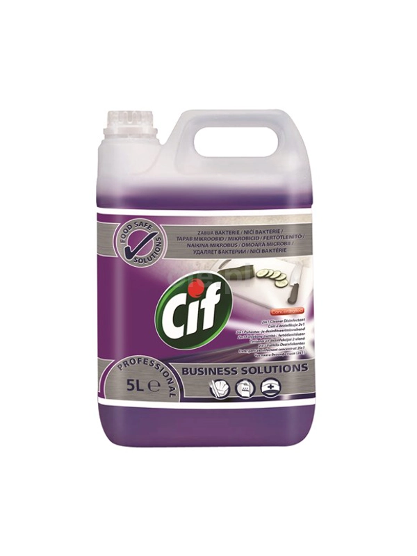 Cif 2in1 Cleaner Disinfectant 5l-skoncentrowany preparat myjąco-dezynfekcyjny