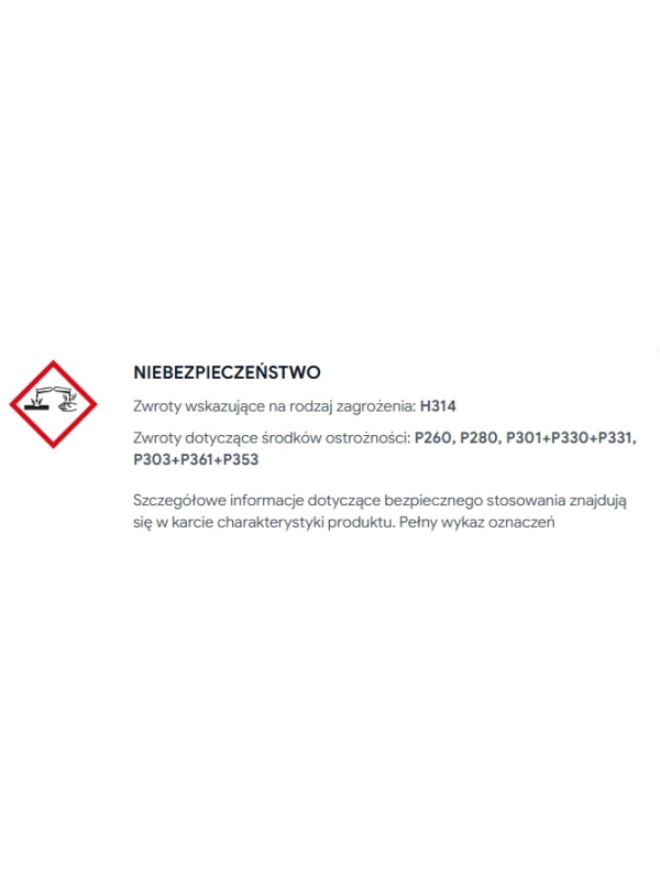 CLiNEX Destoner odkamieniacz 5l do czajników, grzałek, ekspresów, zlewów