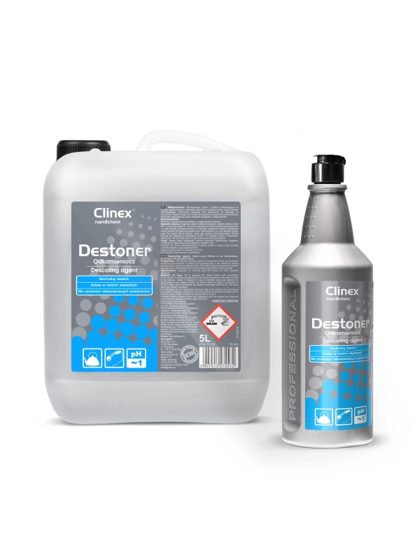 CLiNEX Destoner odkamieniacz 5l do czajników, grzałek, ekspresów, zlewów