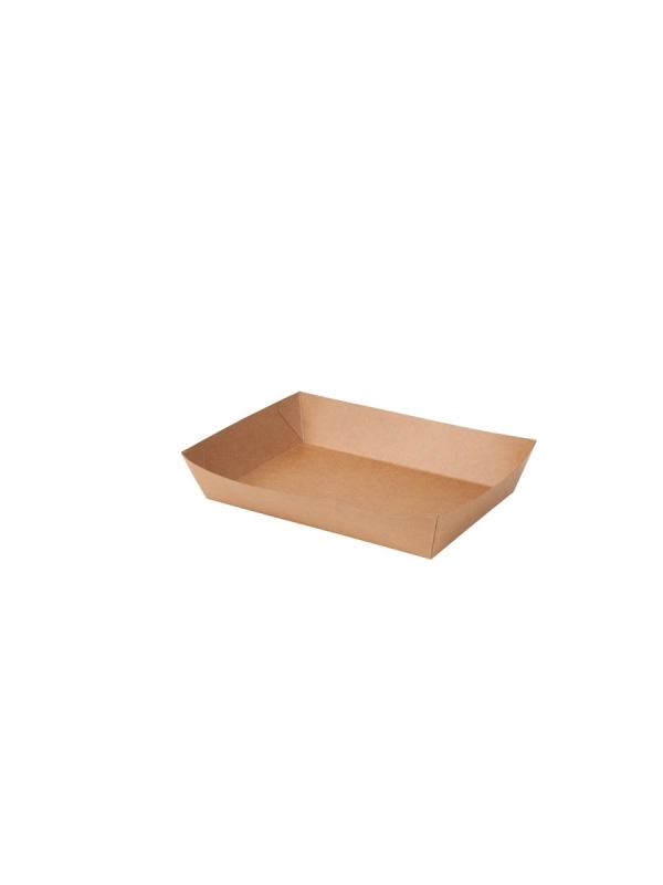 Tacka brązowa 22,5x16,5x3 750ml op.250szt. (k/2) DSP