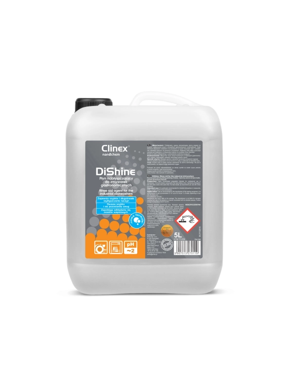 Płyn CLINEX DiShine 5L 77-058 nabłyszczacz do zmywarek