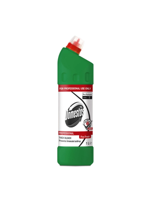 Domestos Pro Formula Pine Fresh 1L - preparat dezynfekująco-czyszcząco-wybielający Domestos Pro Formula Pine Fresh 1L - preparat dezynfekująco-czyszcząco-wybielający