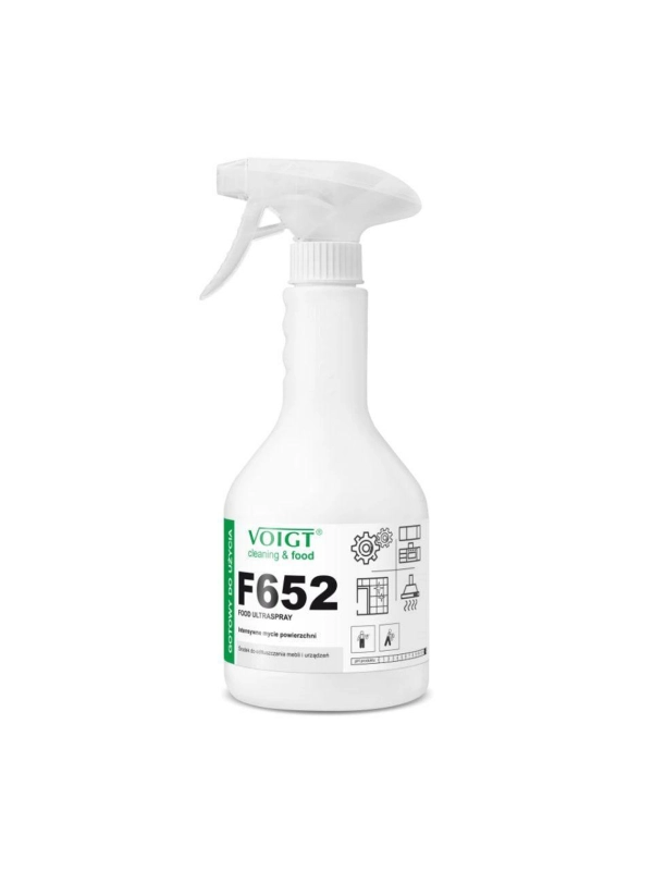 VOIGT Food Ultraspray F652 środek do tłustych plam i oleju 0,6l (k/12)