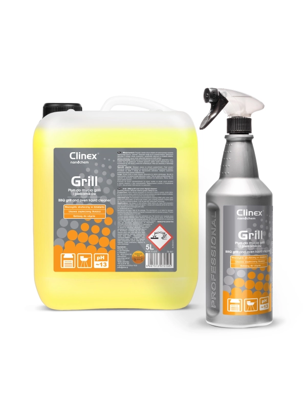 Płyn CLINEX Grill 5L 77-023 mycie grilli i piekarników