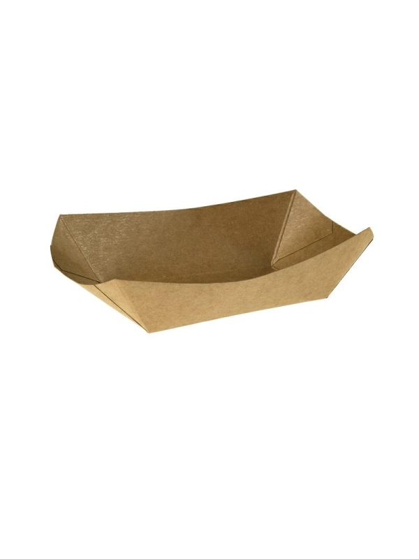 Tacka kraft 165x135x43mm - 400ml op.125szt. (k/4)