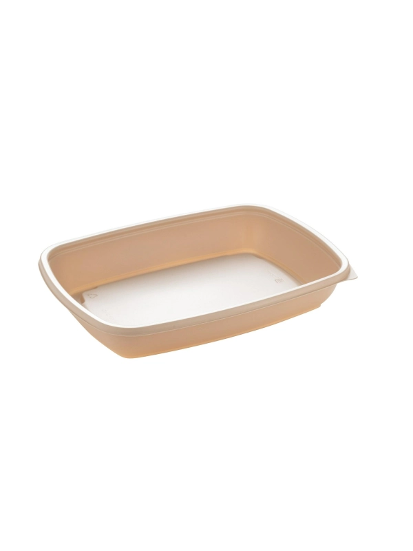 FastPac RC23 N lunch pojemnik 600ml op.75szt (k/4) PP, beżowy, Sabert