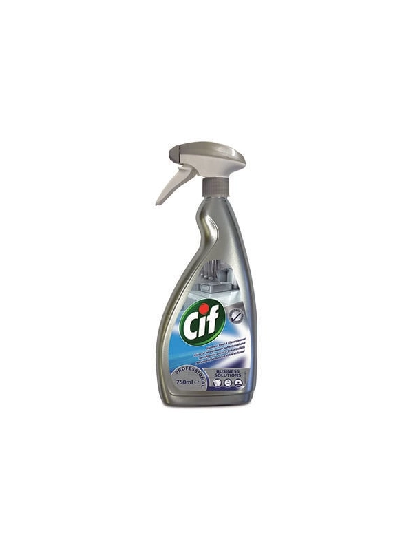 Cif Stainless Steel & Glass Cleaner 750ml-środek do czyszczenia twardych, wodoodpornych powierzchni