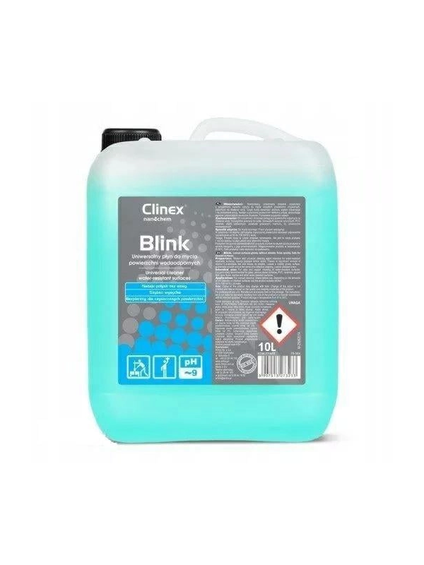 CLINEX Blink 10L uniwersalny płyn do mycia powierzchni wodoodpornych 77-645