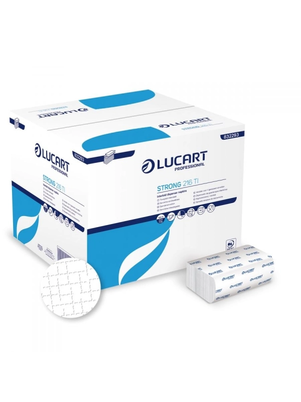 Serwetki 1/3 Strong 216 TI LUCART N4 do dyspensera L-ONE op. 6000 sztuk
