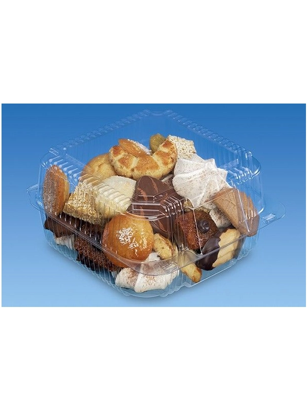 Pojemnik zamykany ciasteczka, bezy, ciasta ALI25C op. 50 sztuk