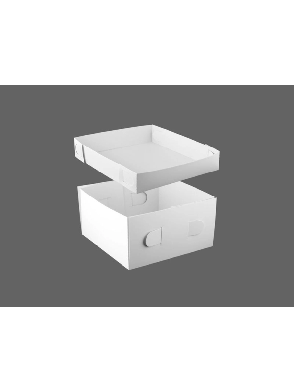 Pudełka cukiernicze składane z pokrywką 15,5x14x9 cm, cena za komplet 100szt