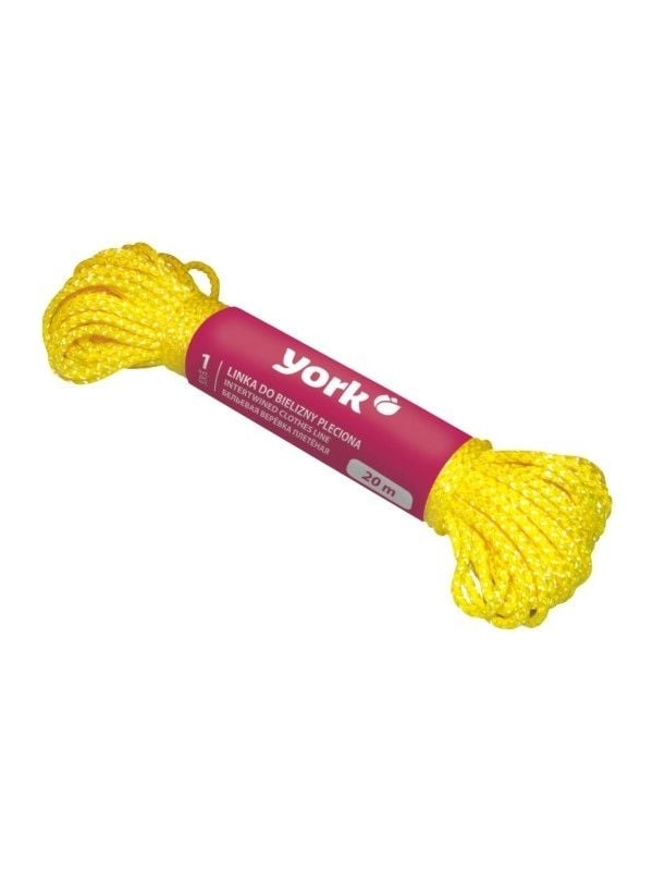 Linka do bielizny pleciona 20m YORK