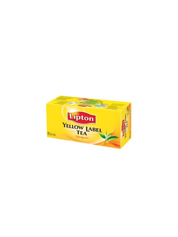 Herbata LIPTON Yellow Label, 50 torebek,  op. 1 szt.