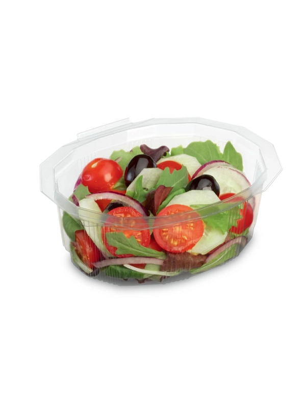 M500C pojemnik sałatkowy 500ml op.50szt. z pokrywką, rPET (k/8)