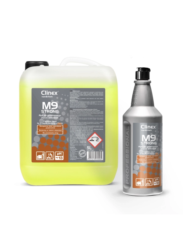 CLINEX M9 Strong 1L do podłóg silnie zabrudzonych