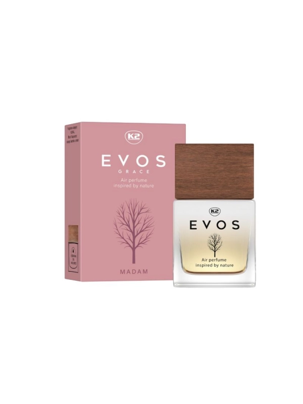 Perfumy do samochodu EVOS K2 MADAME 50ml Perfumy do samochodu EVOS K2 MADAME 50ml
